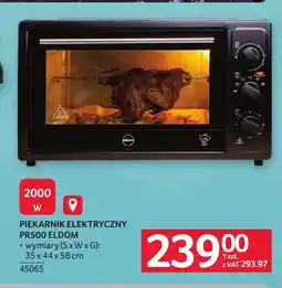 Selgros Piekarnik elektryczny PR500 Eldom oferta