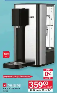 Selgros Stacja filtrująca Philips ADD5906S/10 oferta