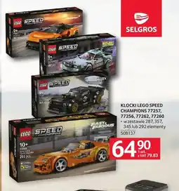 Selgros Klocki LEGO Speed Champions 77257 oferta