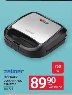 Selgros Opiekacz do kanapek ZSM7710 Zelmer oferta