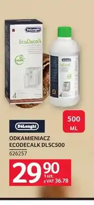 Selgros Odkamieniacz EcoDecalk DLSC500 DeLonghi oferta