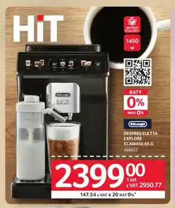 Selgros Ekspres Eletta Explore ECAM450,65.G DeLonghi oferta