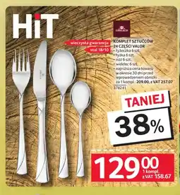 Selgros Komplet sztućców 24 części Valor Gerlach oferta