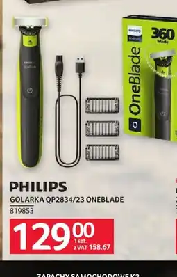 Selgros Golarka QP2834/23 OneBlade Philips oferta