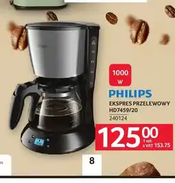 Selgros Ekspres przelewowy HD7459/20 Philips oferta