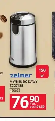 Selgros Młynek do kawy ZCG7425 Zelmer oferta