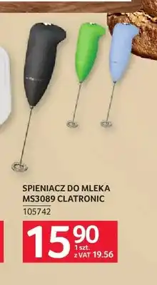 Selgros Spieniacz do mleka MS3089 Clatronic oferta