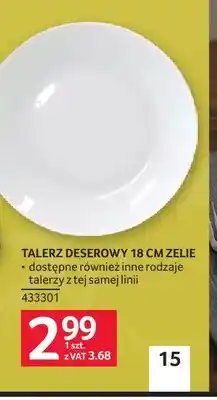 Selgros Talerz deserowy 18 cm Zelie oferta