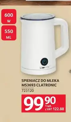 Selgros Spieniacz do mleka MS3693 Clatronic oferta
