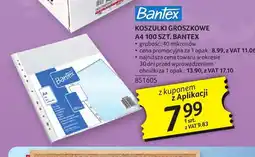 Selgros Koszulki groszkowe A4 100 szt. Bantex oferta