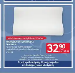 Selgros Poduszka ortopedyczna 30x50 cm oferta