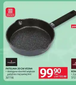 Selgros Patelnia 20 cm Vesna Zwieger oferta