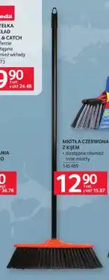 Selgros Miotła czerwona z kijem oferta