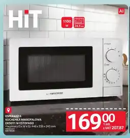 Selgros Kuchenka mikrofalowa EKO011W Estofado Esperanza oferta