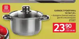 Selgros Garnek z pokrywką 16 cm oferta