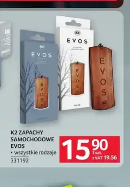 Selgros Zapachy samochodowe K2 Evos oferta