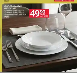 Selgros Komplet obiadowy 18 części Asti oferta