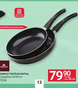 Selgros Komplet patelni Initial 24/28 cm Gerlach oferta