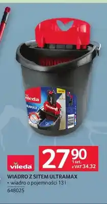 Selgros Wiadro z sitem Ultramax Vileda oferta