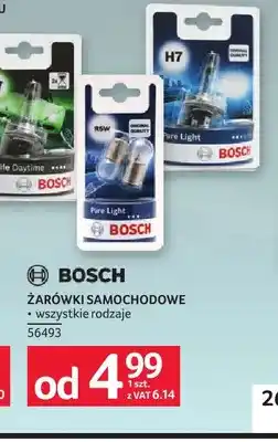 Selgros Żarówki samochodowe Bosch oferta