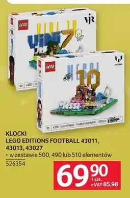 Selgros Klocki LEGO Editions Football 43011 oferta