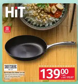 Selgros Patelnia żeliwna 24 cm Skottsberg oferta