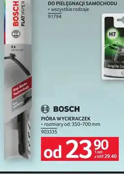 Selgros Pióra wycieraczek Bosch oferta