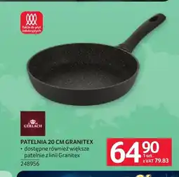 Selgros Patelnia 20 cm Granitex Gerlach oferta