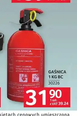 Selgros Gaśnica 1 kg Bc oferta