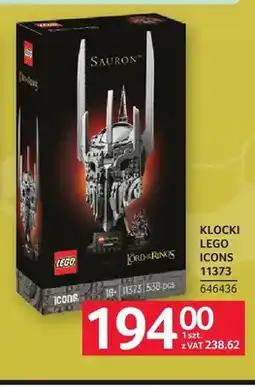 Selgros Klocki LEGO Icons 11373 oferta