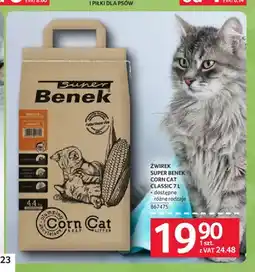 Selgros Żwirek Super Benek Corn Cat Classic oferta