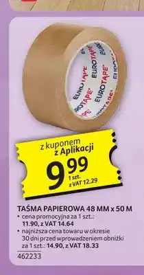 Selgros Taśma papierowa 48mmx50 m Eurotape oferta