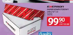 Selgros Papier komputerowy Emerson 240x12x2 oferta