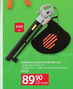 Selgros Odkurzacz elektryczny do liści oferta