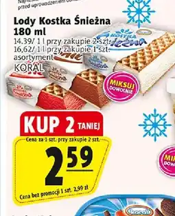 Prim Market Lody Kostka Śnieżna oferta