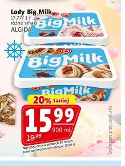 Prim Market Lody Big Milk Algida oferta