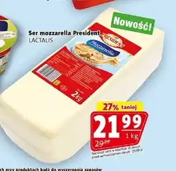 Prim Market Ser mozzarella President oferta