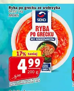 Prim Market Ryba po grecku ze srebrzyka Mors oferta