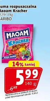 Prim Market Guma rozpuszczalna Maoam Kracher oferta