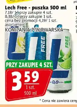 Prim Market Piwo bezalkoholowe Lech oferta
