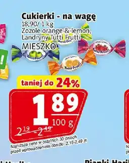 Prim Market Cukierki Zozole orange & lemon Mieszko oferta