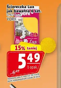 Prim Market Ściereczka Lux jak bawełna 6 szt. York oferta