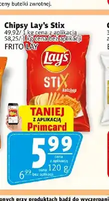 Prim Market Chipsy Lay's Stix ketchup oferta