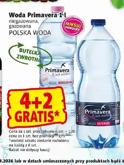 Prim Market Woda niegazowana Primavera oferta