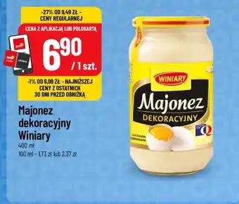 Majonez dekoracyjny Winiary
