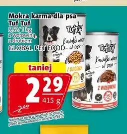 Prim Market Mokra karma dla psa w sosie z wołowiną Tuf oferta