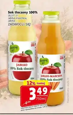 Prim Market Sok tłoczony jabłko-marchew Zaowocuj Się! 100% oferta