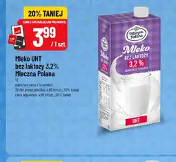 Polomarket Mleko UHT bez laktozy Mleczna Polana 3,2% oferta