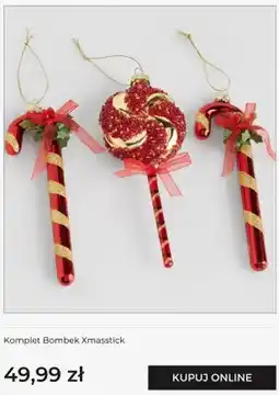 Home&You Komplet bombek Xmasstick Home & You oferta
