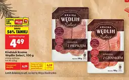 Biedronka Kindziuk z pieprzem Kraina Wędlin Select oferta